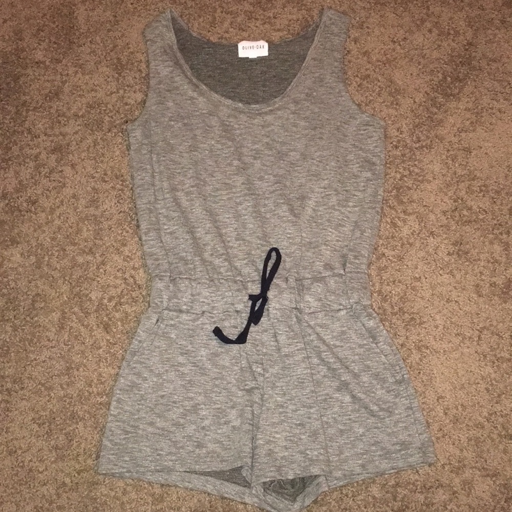 Grey romper